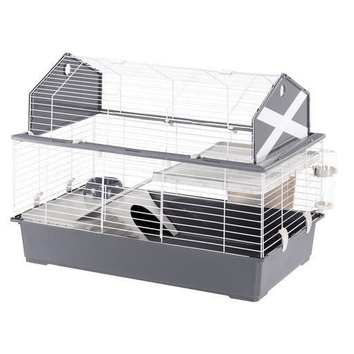 EAN 8010690172507 - Ferplast Barn 100 Rabit Gris pardo, Blanco imagen 1