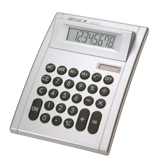 EAN 4015468109321 - Genie 50 DC calculadora Escritorio Pantalla de calculadora Plata imagen 1