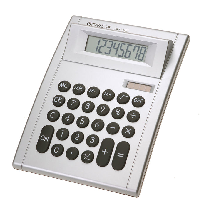 EAN 4015468109321 - Genie 50 DC calculadora Escritorio Pantalla de calculadora Plata imagen 1