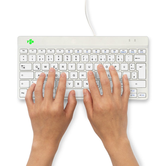 EAN 8719274491996 - R-Go Tools RGOCODEWDWH teclado Oficina USB Alemán imagen 5