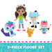 EAN 0778988469262 - Gabby's Dollhouse GDH FGR Friends Figure Pack Camping GML imagen 3