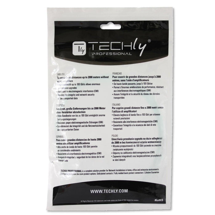 EAN 8057685303935 - Techly 3m SC/LC OS2 Cable de fibra óptica e InfiniBand Amarillo imagen 6