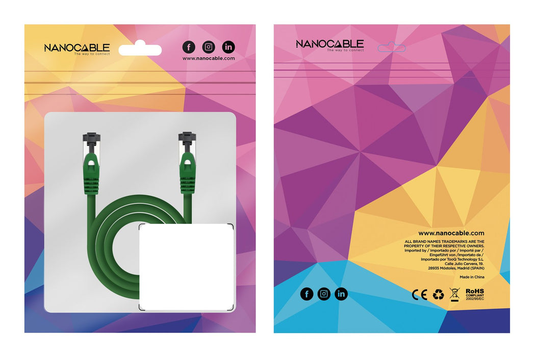EAN 8433281015784 - Nanocable 10.20.2000-L30-GR cable de red 0,3 m Cat8.1 S/FTP (S-STP) imagen 5