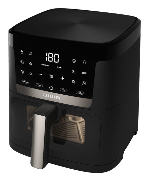 EAN 8435256810257 - Aiwa CHUKUMA Sencillo 7 L Independiente 1800 W Freidora de aire caliente Negro imagen 2