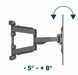 EAN 8716309127431 - Gembird WM-75ST-01 soporte para TV 190,5 cm (75") Negro imagen 2