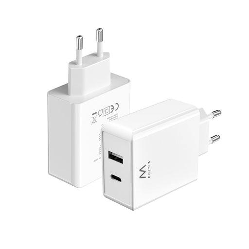 EAN 8052101431827 - Ewent EW1328 cargador de dispositivo móvil Universal Blanco Corriente alterna Carga rápida Interior imagen 2