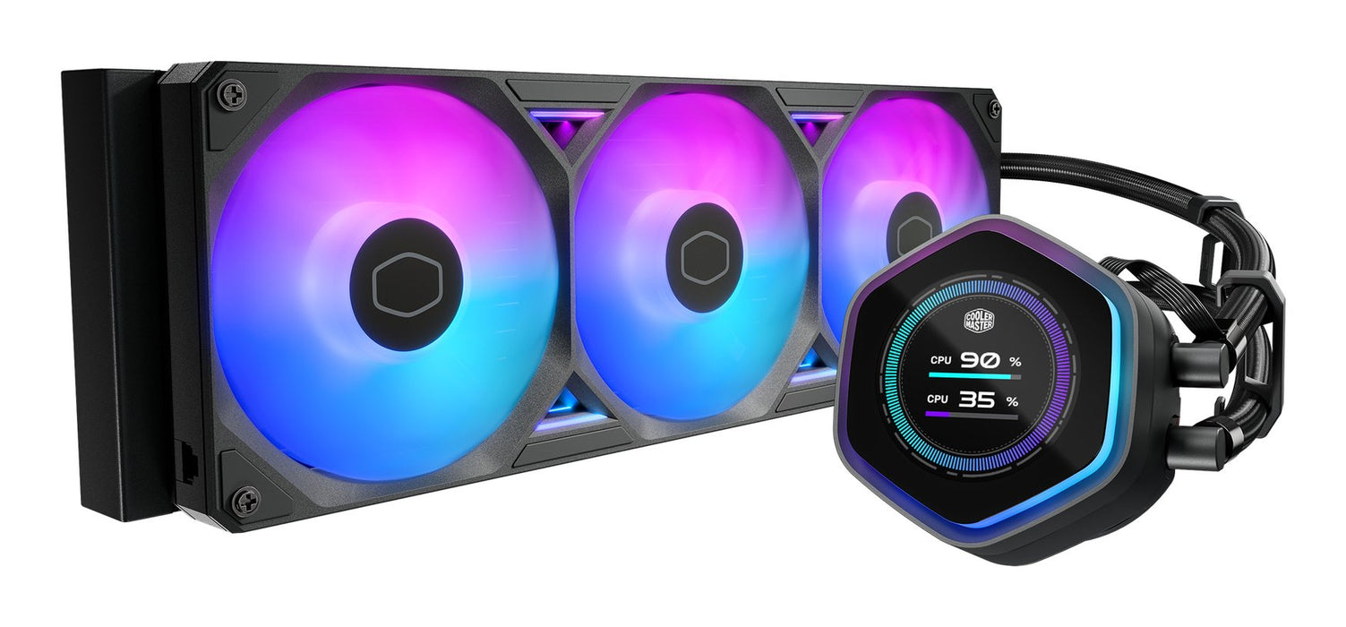 EAN 4719512159705 - Cooler Master MasterLiquid Atmos II 360 LCD Black Procesador Kit de refrigeración líquida 12 cm Negro 1 p imagen 1