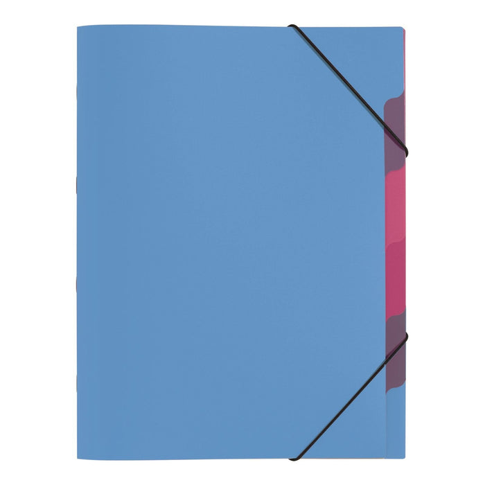 Pagna Carpeta Organizadora Din A4 5-Vías Azul Claro