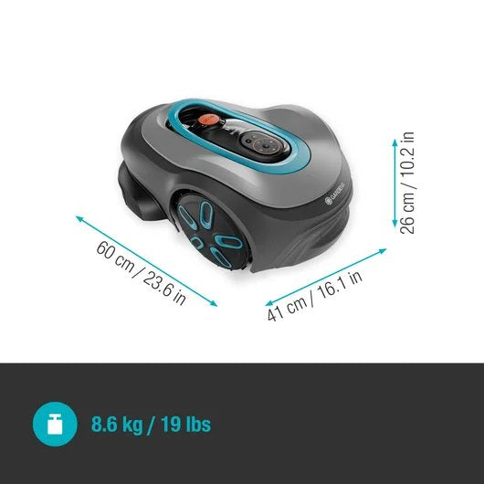 EAN 4066407025455 - Gardena smart SILENO max Robot cortacésped Batería Gris imagen 3