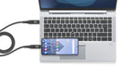 EAN 8018080450709 - Cellularline 8018080450709 cable USB USB 3.2 Gen 1 (3.1 Gen 1) USB C Negro imagen 2