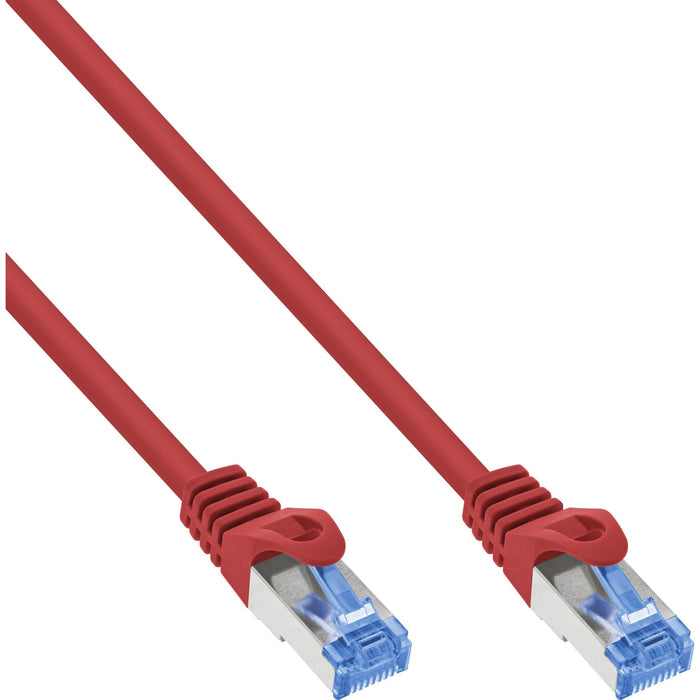 Inline® Patch Cable, Cat.6a, S/Ftp, Tpe (Lszh), Cca, Rojo, 3m