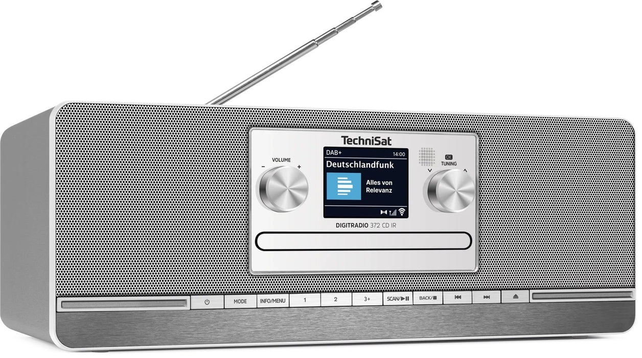 EAN 4019588510227 - TechniSat DIGITRADIO 372 CD IR Internet Analógico y digital Antracita, Plata imagen 7