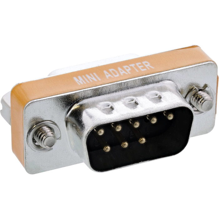 Adaptador De Módem Nulo Inline Pin Db9 Macho A Hembra