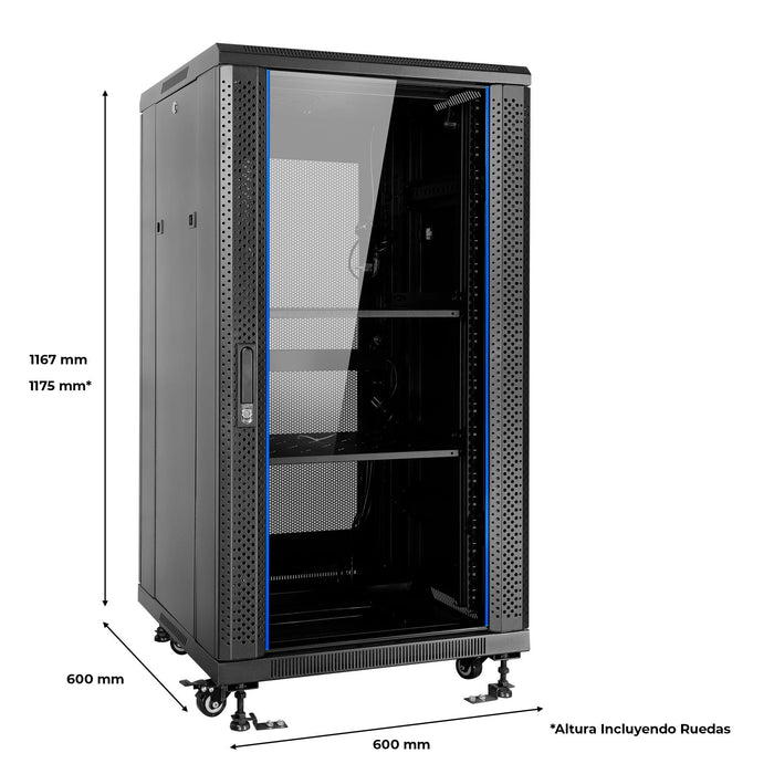 EAN 6940533543701 - aiten data AI6622 Rack o bastidor independiente Negro imagen 12