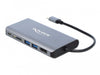 EAN 4043619876839 - DeLOCK 87683 base para portátil y replicador de puertos Alámbrico USB 3.2 Gen 1 (3.1 Gen 1) Type-C Gris imagen 2