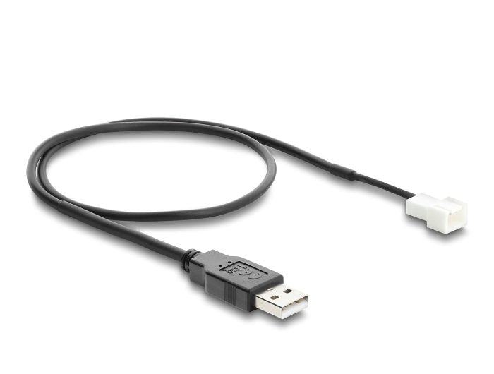 Delock Cable De Ventilador Usb-A 2.0 St > 3pin Conexión De Ventilador.-St 50cm
