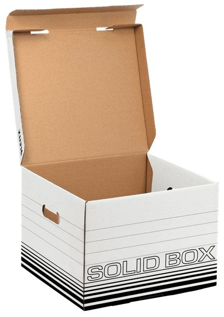 Solid M Archivboxen 32,5 X 36,0 X 27,0 Cm Blanco