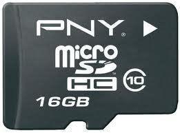 Mem Micro Sdhc 16gb Hp Cl10 U1 Negro+Adaptador Sd Cl10 / R: 20mb/S  W:15mb/S Sdu16gbh10hp-Ef