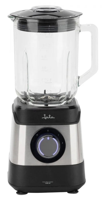 EAN 8421078039587 - JATA JEBT3855 licuadora 1,8 L Batidora de vaso 1500 W Negro, Acero inoxidable, Transparente imagen 1