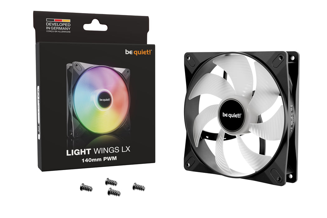 EAN 4260052191644 - be quiet! LIGHT WINGS LX 140mm PWM Carcasa del ordenador Ventilador 14 cm Negro 1 pieza(s) imagen 5