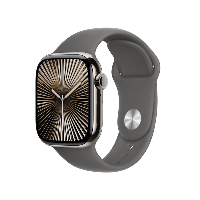 EAN 0195949566158 - Apple Watch Series 10 OLED 42 mm Digital 374 x 446 Pixeles Pantalla táctil 4G Titanio Wifi GPS (satélite) imagen 1