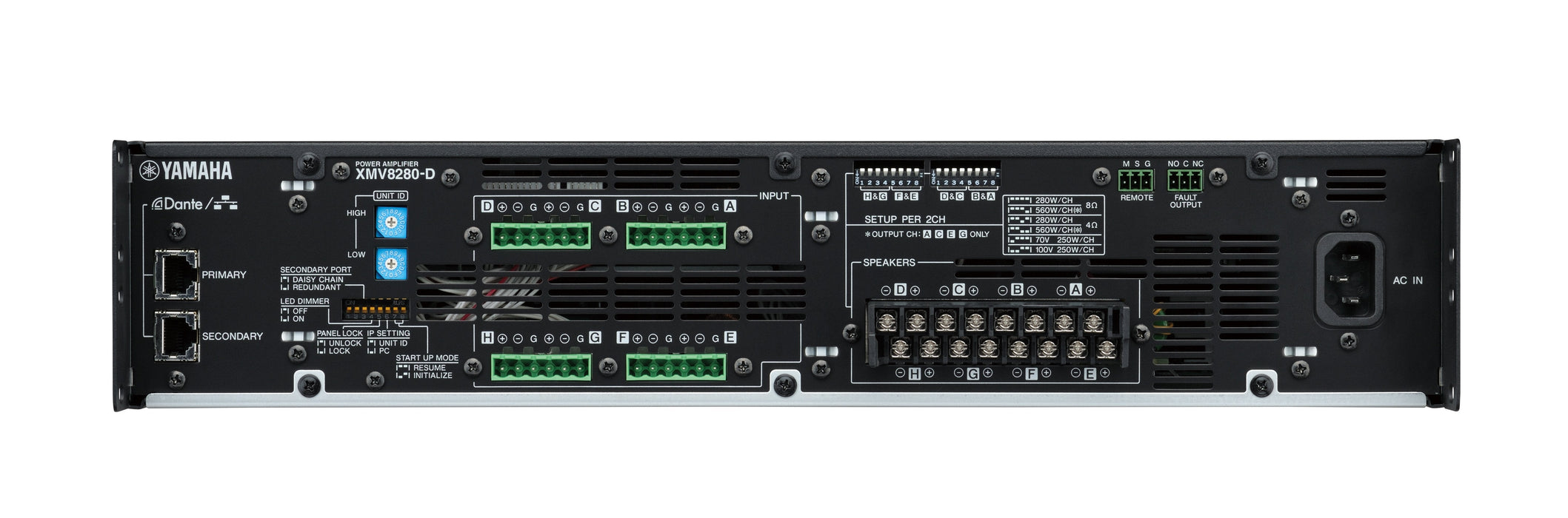 Xmv8280-D E Xmv Series Power Cons Xmv Series Power Amplifiers