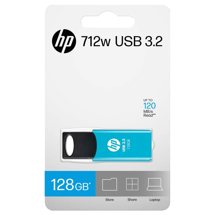 EAN 4718006457655 - HP 712w unidad flash USB 128 GB USB tipo A 3.2 Gen 1 (3.1 Gen 1) Azul imagen 5
