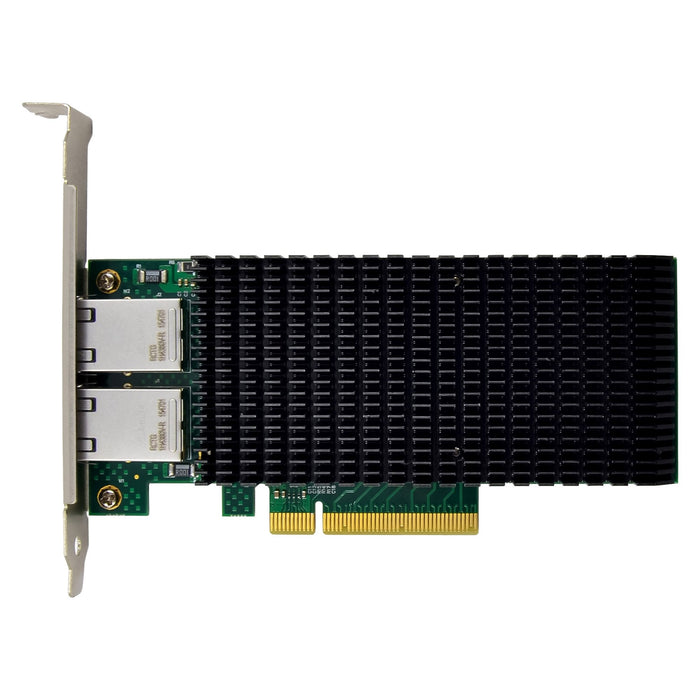 Inline® Dual 10-Gigabit Network Card, 2x Rj45 10gb/S, Pcie X8, Incl. Lp Bracket