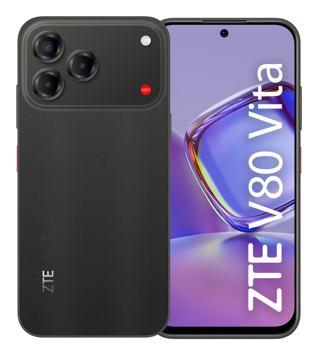 Zte Blade V80 Vita 4+256gb 6.75" 4g Black Ita