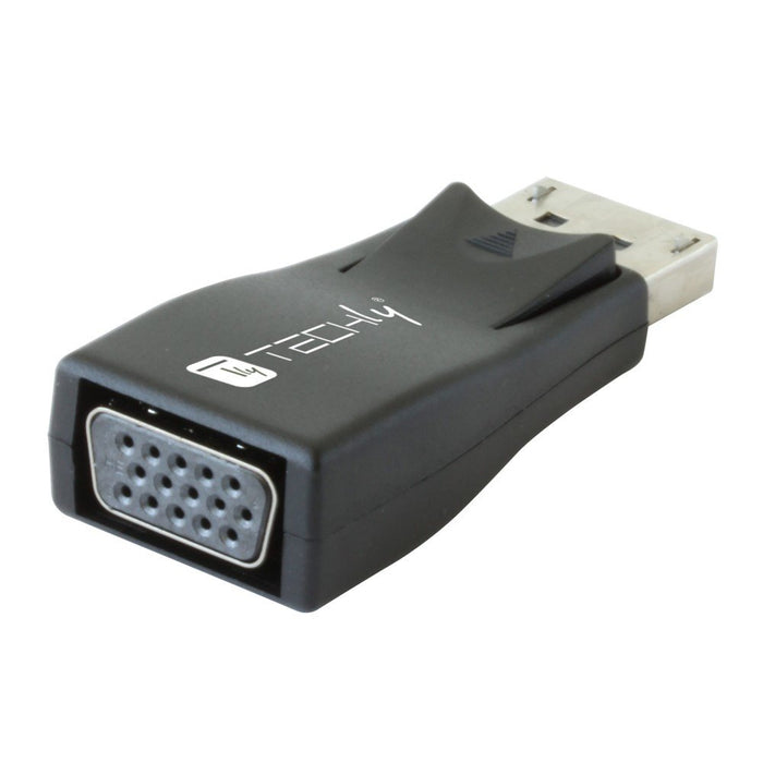 EAN 8051128105827 - Techly IADAP DSP-230T cambiador de género para cable DisplayPort VGA Negro imagen 3