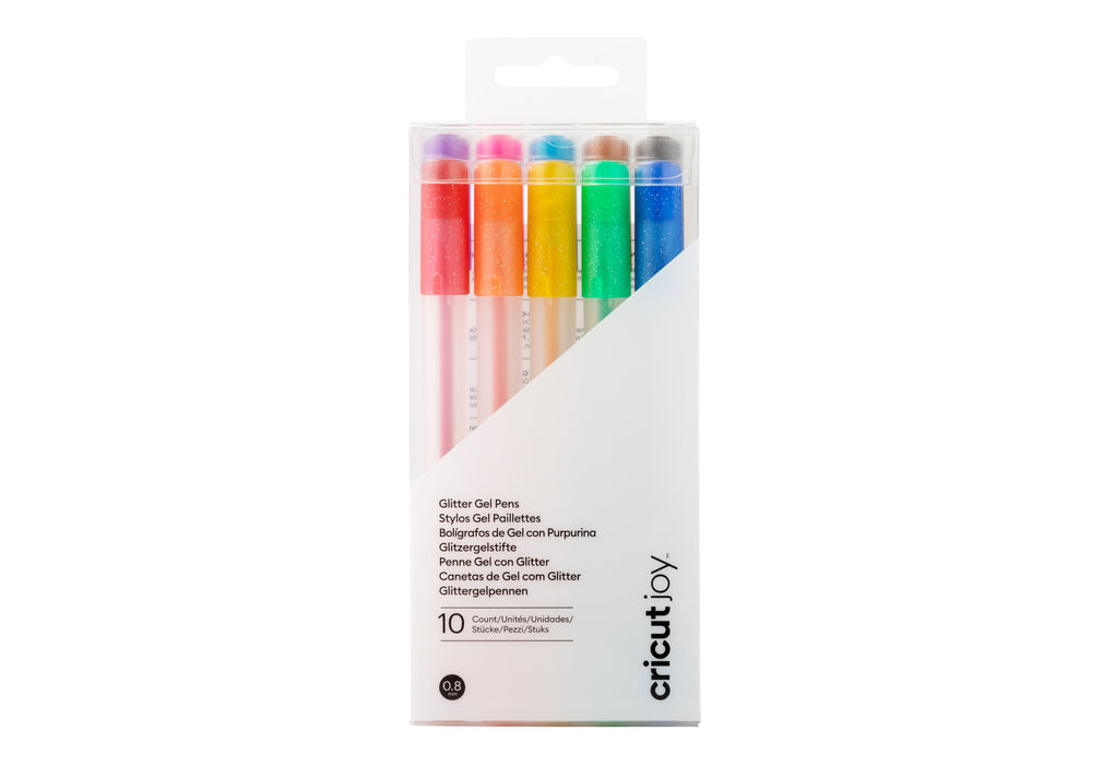 Cricut 2009964 Bolígrafo De Gel Bolígrafo De Gel Con Tapa Negro, Marrón, Verde, Azul Claro, Naranja, Púrpura, Rojo, Amarillo 10 Pieza(S)
