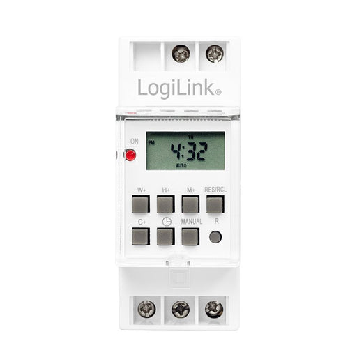 EAN 4052792054552 - LogiLink ET0010 contador eléctrico Blanco Programador eléctrico diario/semanal imagen 2