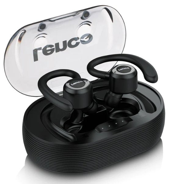 EAN 8711902043843 - Lenco EPB-460BK auricular y casco Auriculares True Wireless Stereo (TWS) gancho de oreja Deportes MicroUS imagen 3