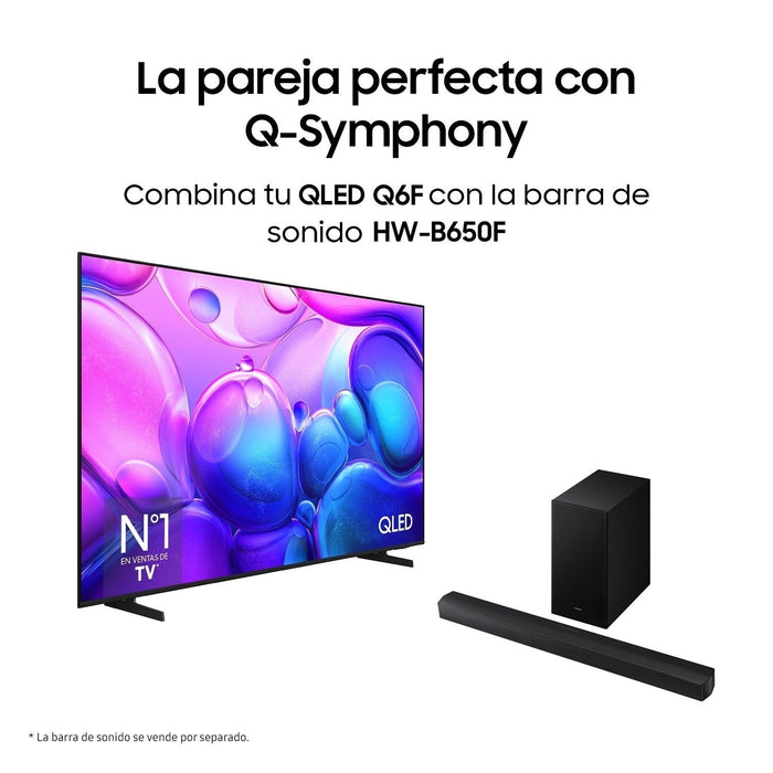 Televisor Samsung  55" Qled Q6f 4k Vision Ai Smart Tv 2025