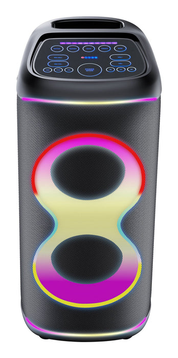 Altavoz De Fiesta Denver Bps-370 Bluetooth Con 100w De Potencia