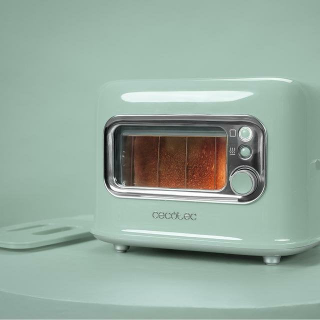 Tostadora Vertical Retrovision Green