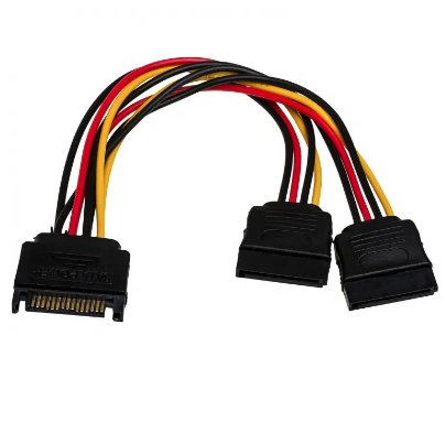 EAN 5901720132031 - Akyga AK-CA-31 cable de SATA 0,15 m Negro, Rojo, Amarillo imagen 1