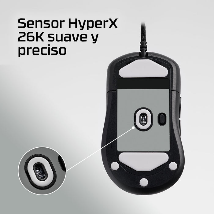 EAN 0198415001641 - HyperX Pulsefire Saga Wired Gaming Mouse ratón Juego Ambidextro USB tipo A Óptico 3200 DPI imagen 5