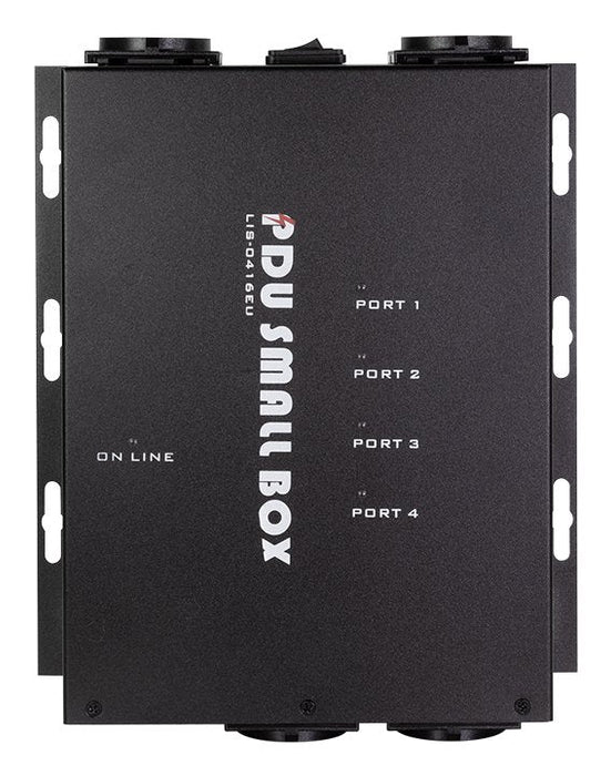 Logilink Pdu4s01 Unidad De Distribución De Energía (Pdu) 4 Salidas Ac Negro
