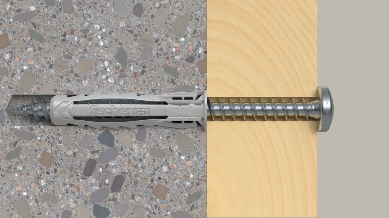 EAN 4048962482614 - Fischer 567935 tornillo de anclaje y taco 100 pieza(s) Juego de enchufes de pared y tornillos imagen 6