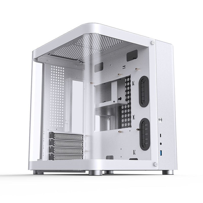 Jonsbo Tk-1 2.0 Micro-Atx Gehäuse, Temperojo Glass - Blanco
