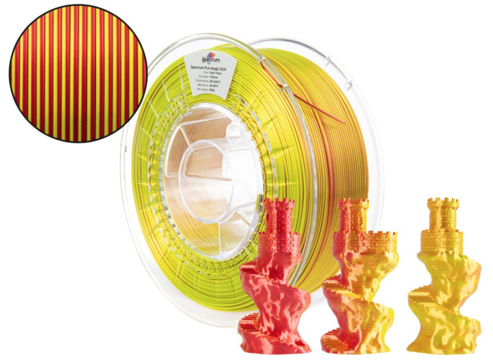 Filament Spectrum · Pla Magic Silk · Solar Flare · 1.75mm · 1kg
