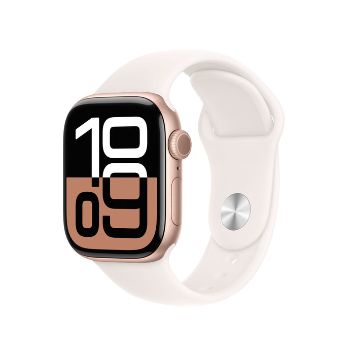 EAN 195949553677 - Apple Watch Series 10 OLED 42 mm Digital 374 x 446 Pixeles Pantalla táctil 4G Oro rosa Wifi GPS (satélite) imagen 1