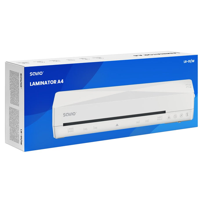 Savio Lr-01/W Laminador Plastificadora En Frío/Caliente 320 Mm/Min Blanco
