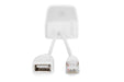 EAN 4016032482437 - Digitus DN-95208 divisor de red Energía sobre Ethernet (PoE) Blanco imagen 3
