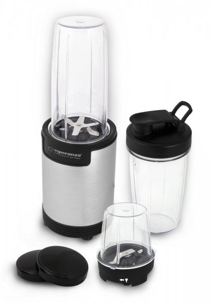 EAN 5901299954690 - Esperanza EKM030 licuadora Batidora de vaso 900 W Negro, Acero inoxidable imagen 1