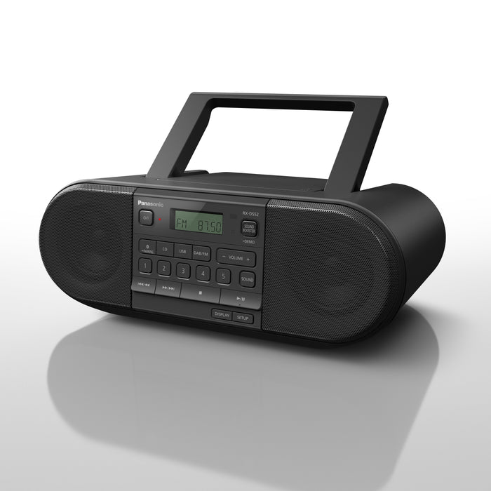 EAN 5025232915262 - Panasonic RX-D552 Digital 20 W DAB, DAB+, FM Negro Reproducción MP3 imagen 6