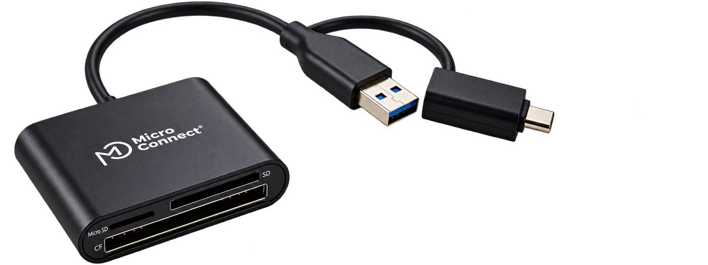EAN 5715328292925 - Microconnect Premium USBA/C to Multi Card Reader lector de tarjeta imagen 1