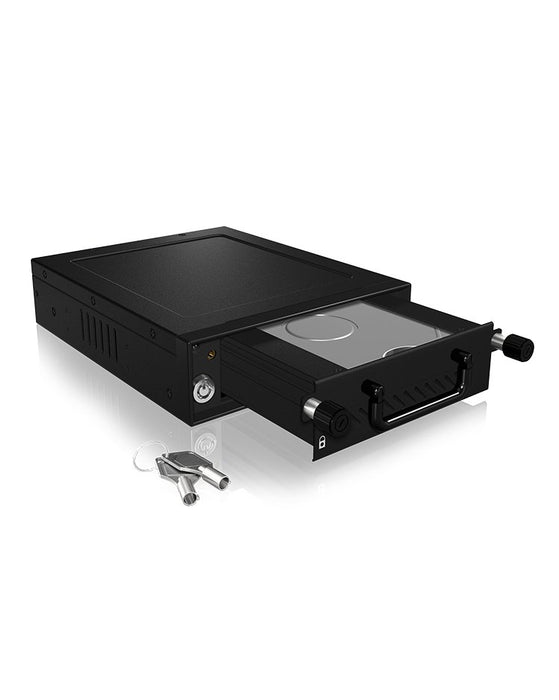 EAN 4250078188544 - ICY BOX IB-148SSK-B 13,3 cm (5.25") Bandeja para disco duro Negro imagen 10