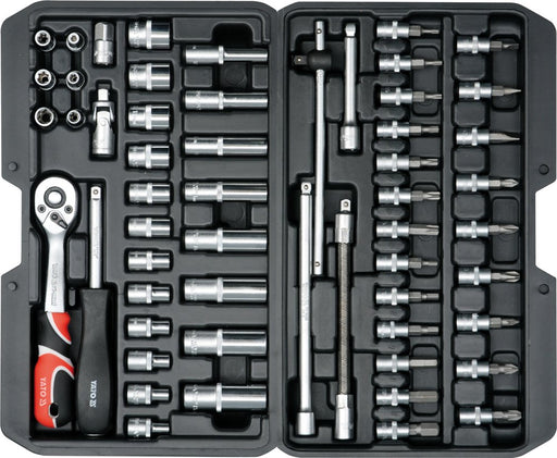 EAN 5906083145018 - Yato YT-14501 llave de tubo Juego de llaves de tubo 56 pieza(s) imagen 1